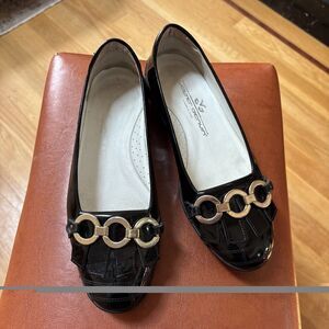 Women’s Walter Genuin Black Golf Shoes Size 36 1/2 US